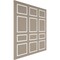 Ekena Millwork Wainscot Paneling Kit, Urethane, 94-1/2 in L, Factory Primed WPKUFW014P096 - alternate 3